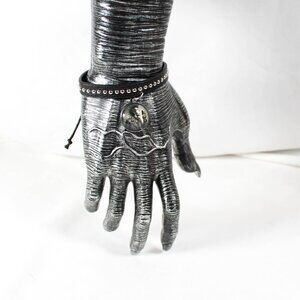 🔨 Punk Rock "Protest in Plaid" Punk Rock Lead Singer Unisex Bracelet Alt